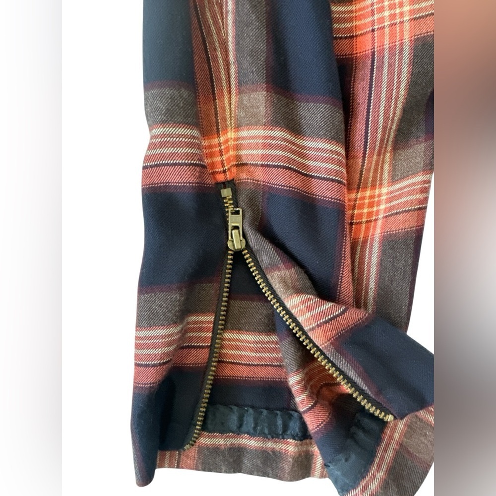 Anthropologie Cartonnier Tartan Plaid Cropped Pants - Picture 12 of 14